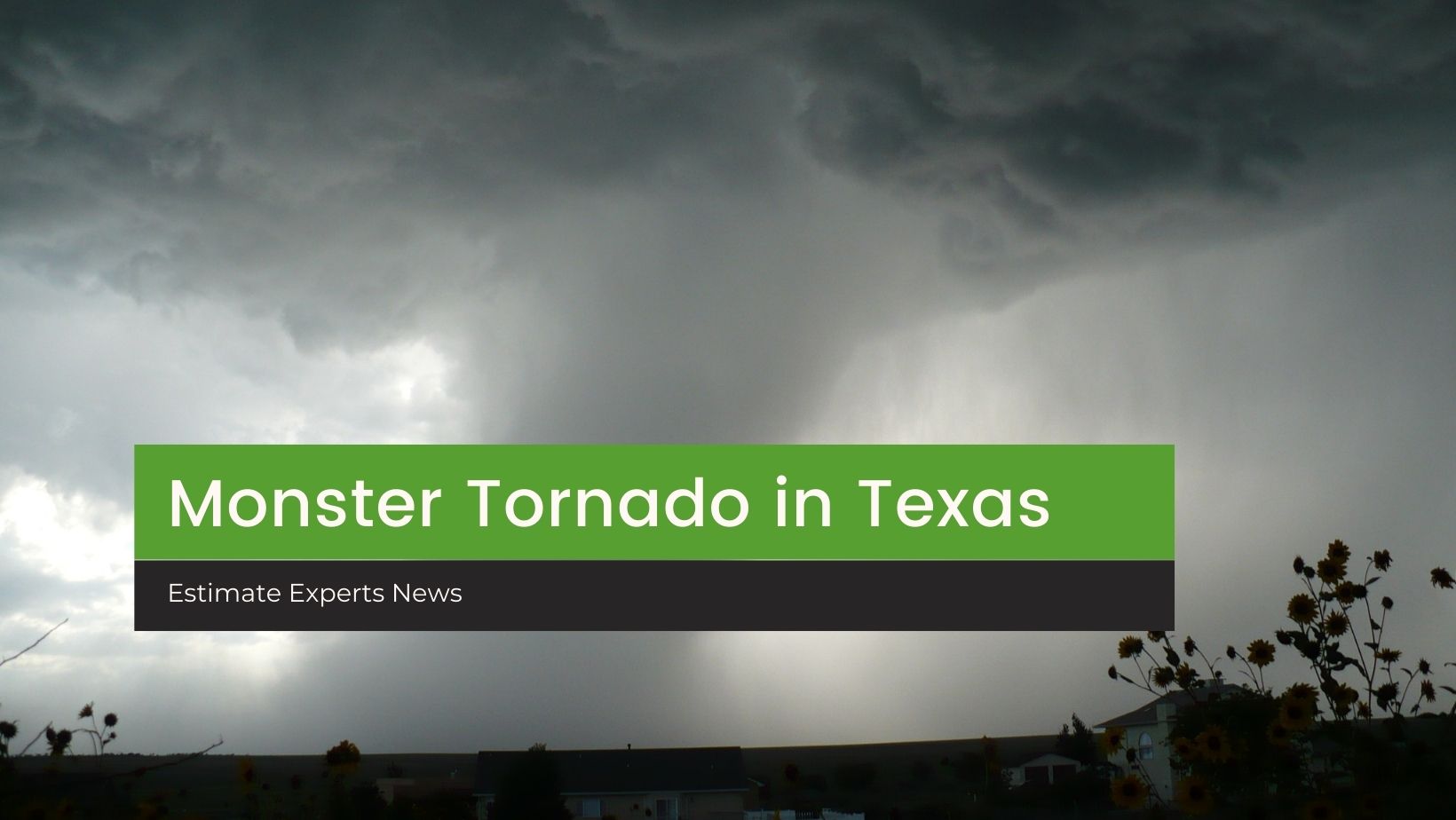 Monster Tornado strikes Texas (May 23rd, 2022)